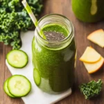 3 day detox weight loss smoothie recipe card