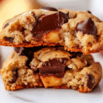 Apple chocolate chip cookies recipe featured image