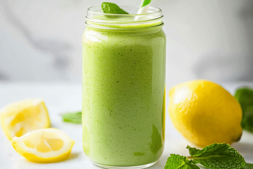 Green smoothie detox for weight loss