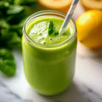 Recipe card green detox smoothie