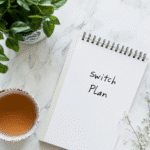 Wegovy and Zepbound medication with transition plan