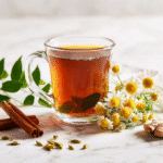 Cortisol tea recipe for weight loss with calming herbal ingredients