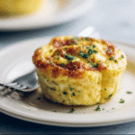 Frozen Wegovy recipe egg muffin cross-section