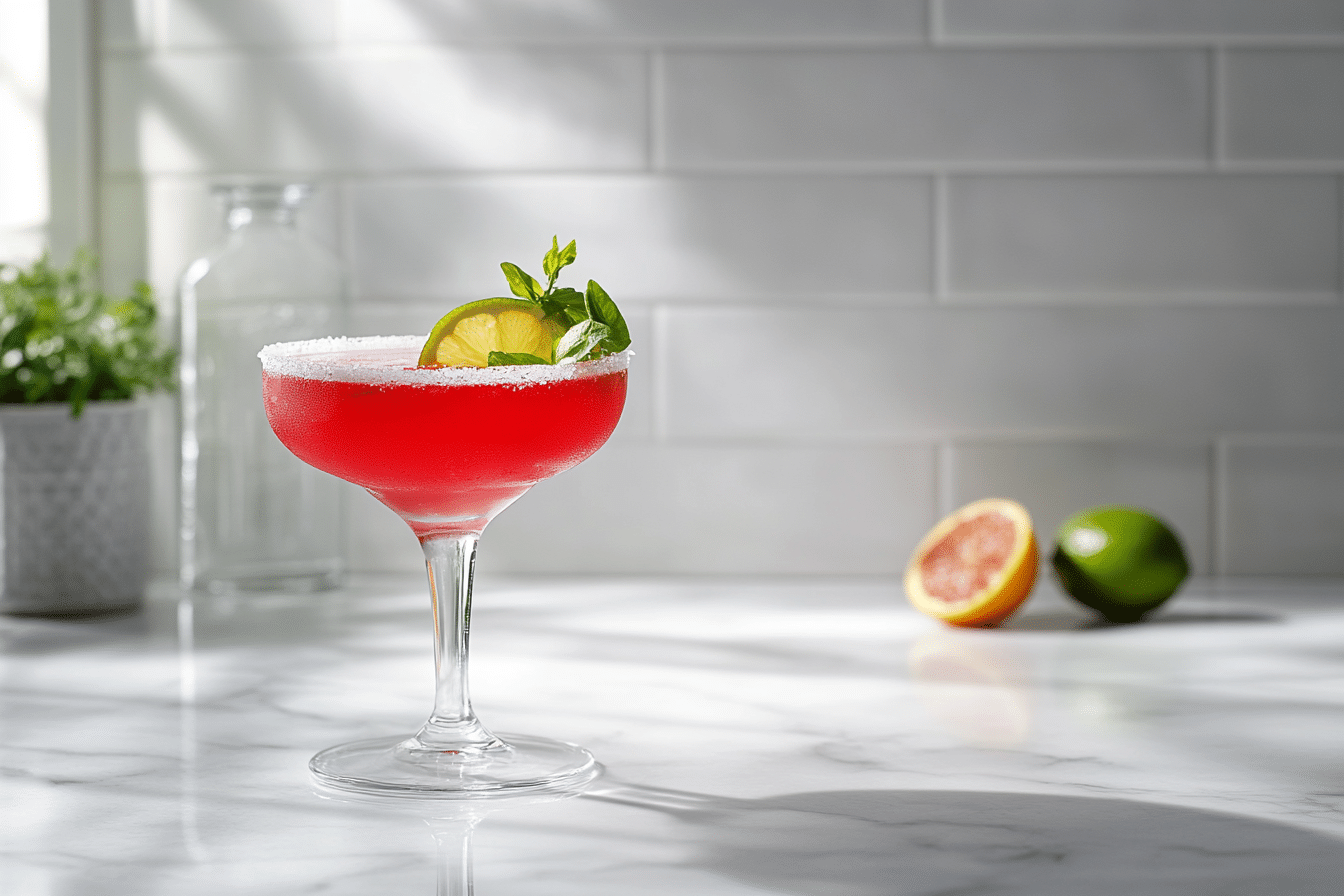 Zepbound and alcohol mocktail alternative in Tiffany’s kitchen