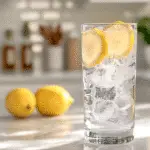 7 second ice water hack recipe with lemon and pink salt