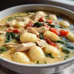 1-Pot Marry Me Chicken Gnocchi Soup