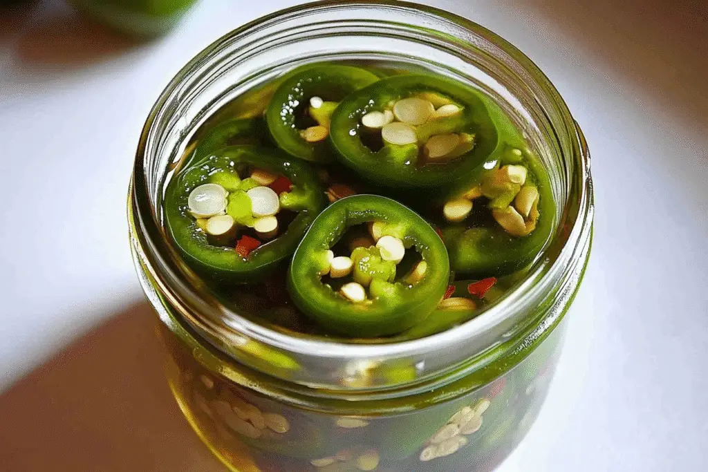 15 Minutes Spicy Pickled Jalapeños