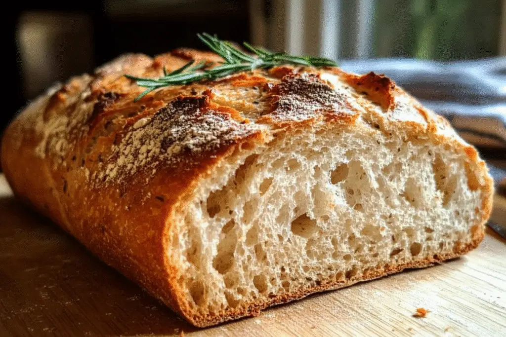 2-Hour Whole Wheat Rosemary Bread