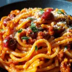 20-Minute One Pan Spicy Pasta