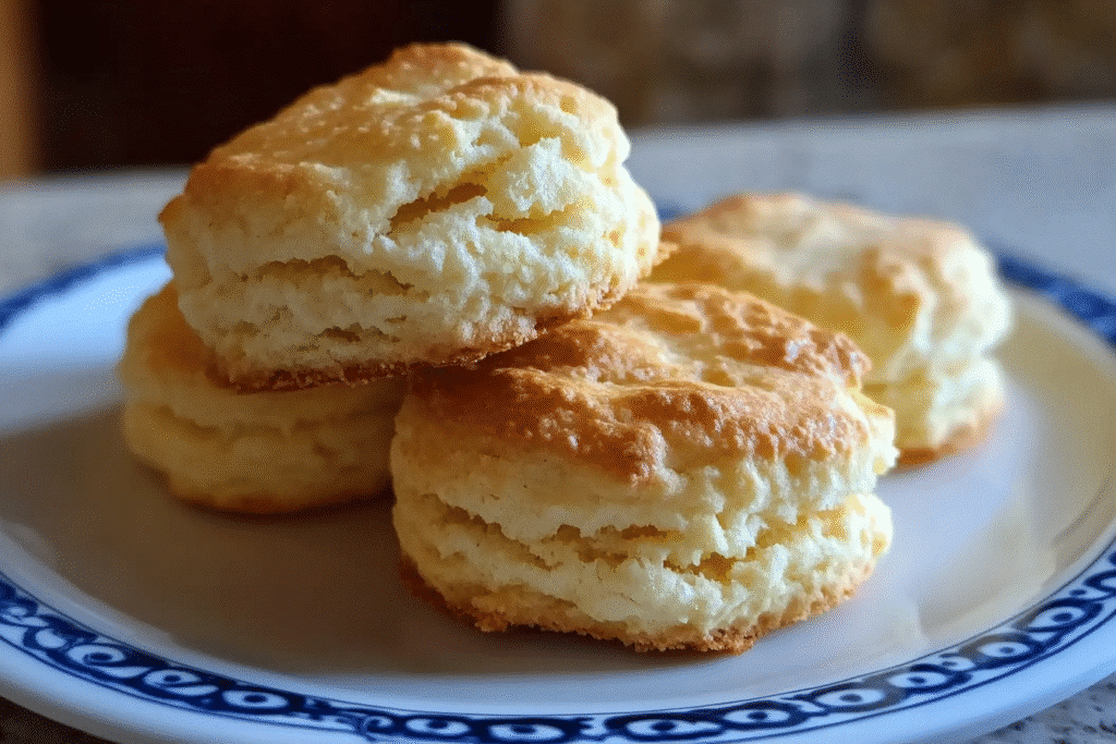 20 Minutes Fluffy Tea Biscuits
