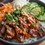 25-Minute Korean BBQ Steak Rice Bowl