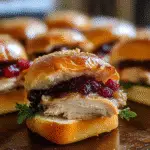 30-Minute Turkey Cranberry Sliders