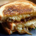 30 Minutes Caramelized Onion Grilled Cheese