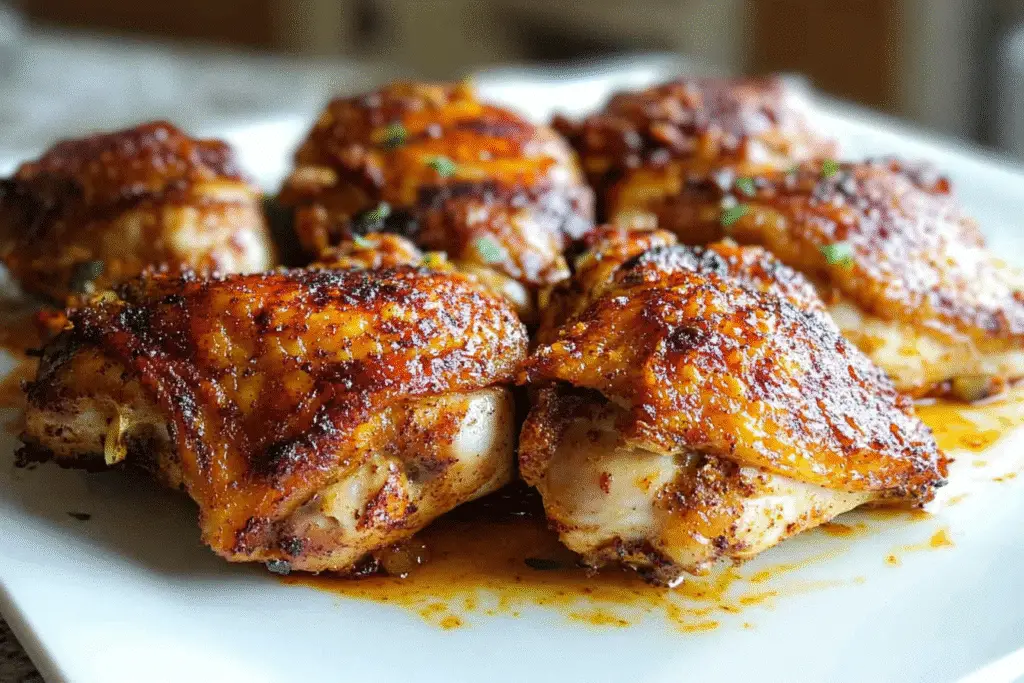 30 Minutes Juicy Baked Boneless Skinless Chicken Thighs