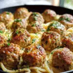 35-Minute Garlic Butter Meatballs