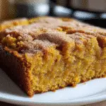 35 Minutes Pumpkin Snickerdoodle Snack Cake