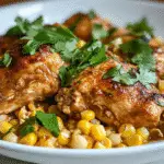 5-Ingredient Slow Cooker Street Corn Chicken