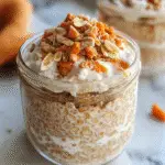5-Minute Carrot Cake Overnight Oats