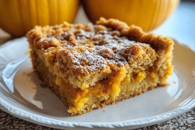 6-Ingredient Pumpkin Dump Cake