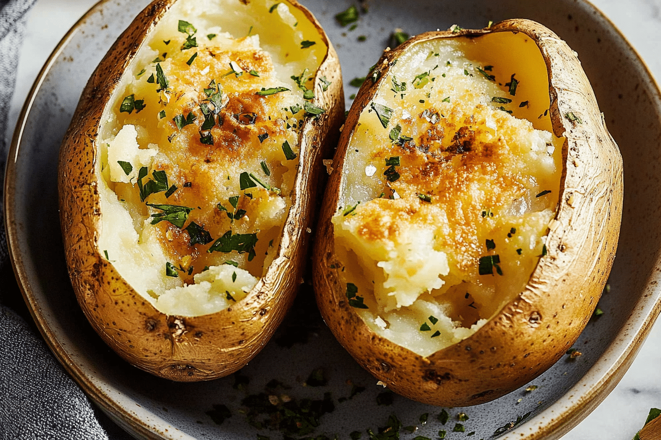 Air Fryer Baked Potatoes Recipe