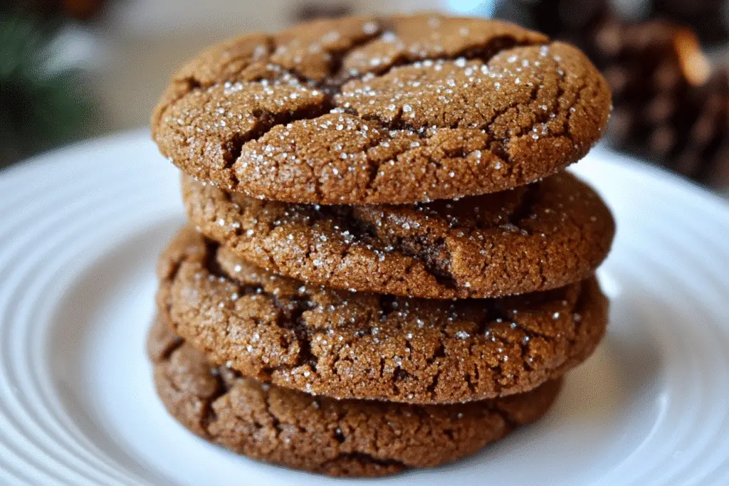 Chewy Molasses Cookies
