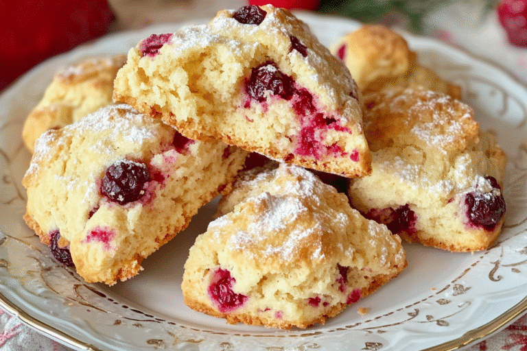 Cranberry Orange Scones Recipe