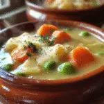 Creamy 35-Minute Veggie Pot Pie Soup