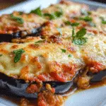 Crispy Baked Eggplant Parmesan