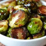 Crispy Honey Balsamic Brussels Sprouts