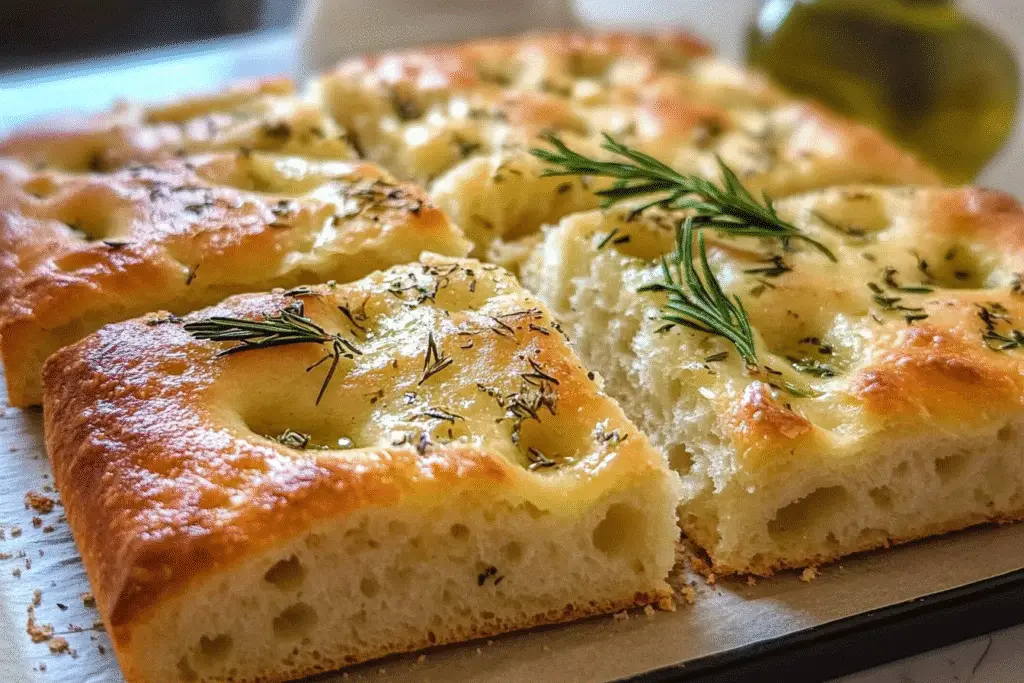 Easy Homemade Focaccia Bread