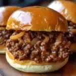 French Onion Sloppy Joes