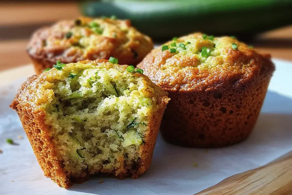 Healthy Zucchini Muffins
