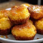 Honey Butter Cornbread Poppers