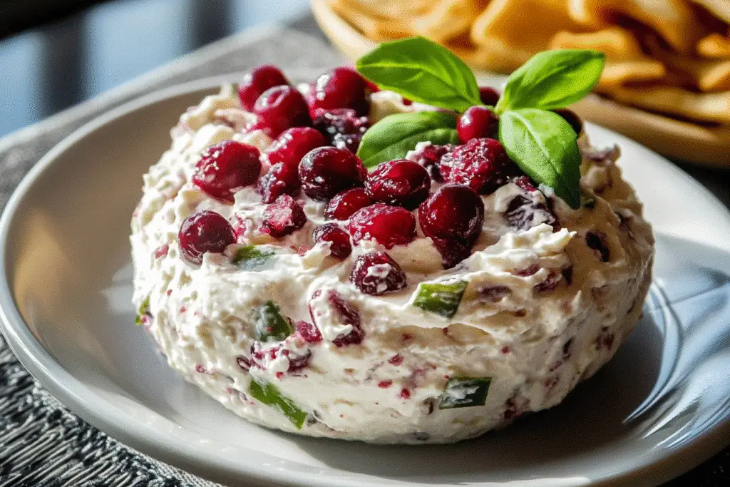 Irresistible 3-Step Cranberry Jalapeno Cream Cheese Dip