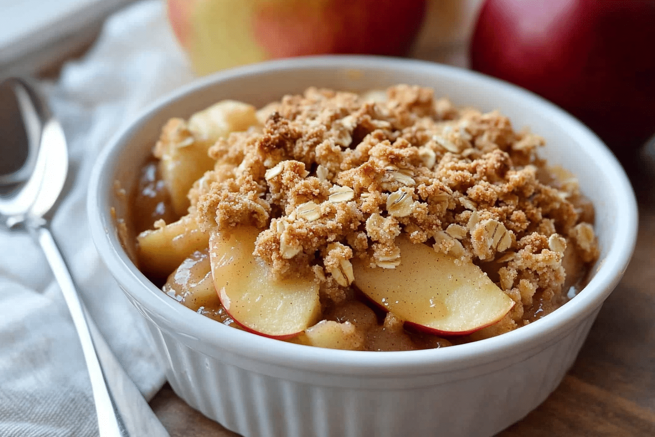 Irresistible Apple Crisp with Oat Streusel