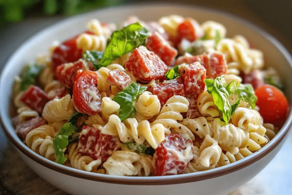 Irresistible BLT Pasta Salad Recipe