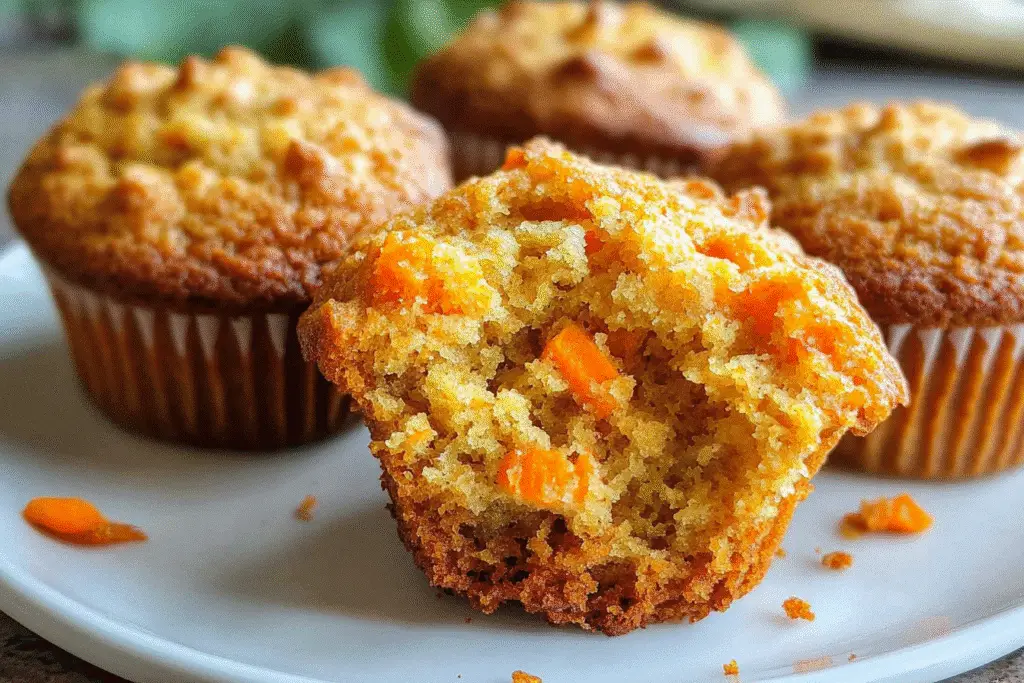 Irresistible Carrot Muffins