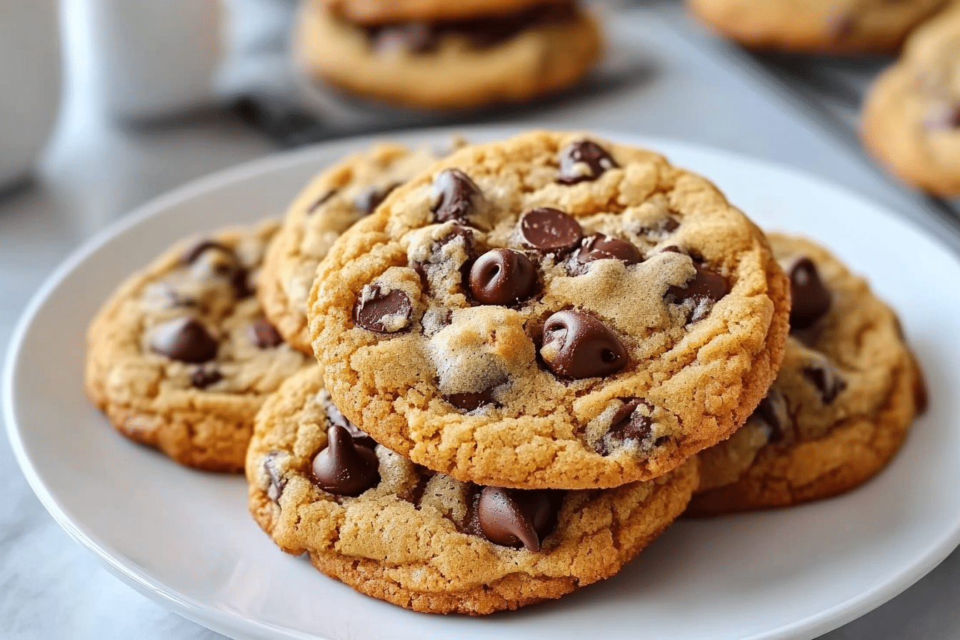 Irresistible Thick and Chewy Chocolate Chip Cookies Recipe
