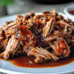 Juicy Crock Pot Pulled Beef