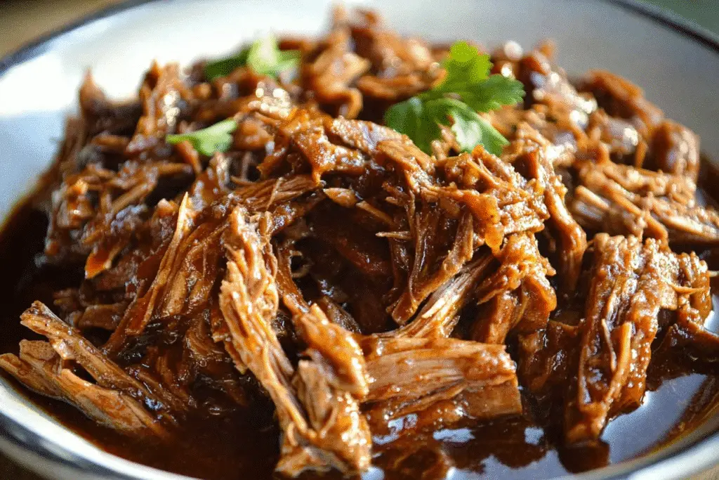 Juicy Pioneer Woman Slow Cooker Pulled beef