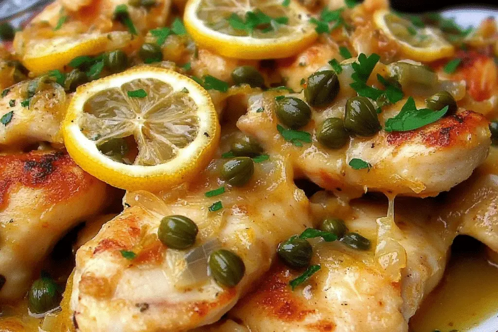 Lemon Caper Chicken Recipe