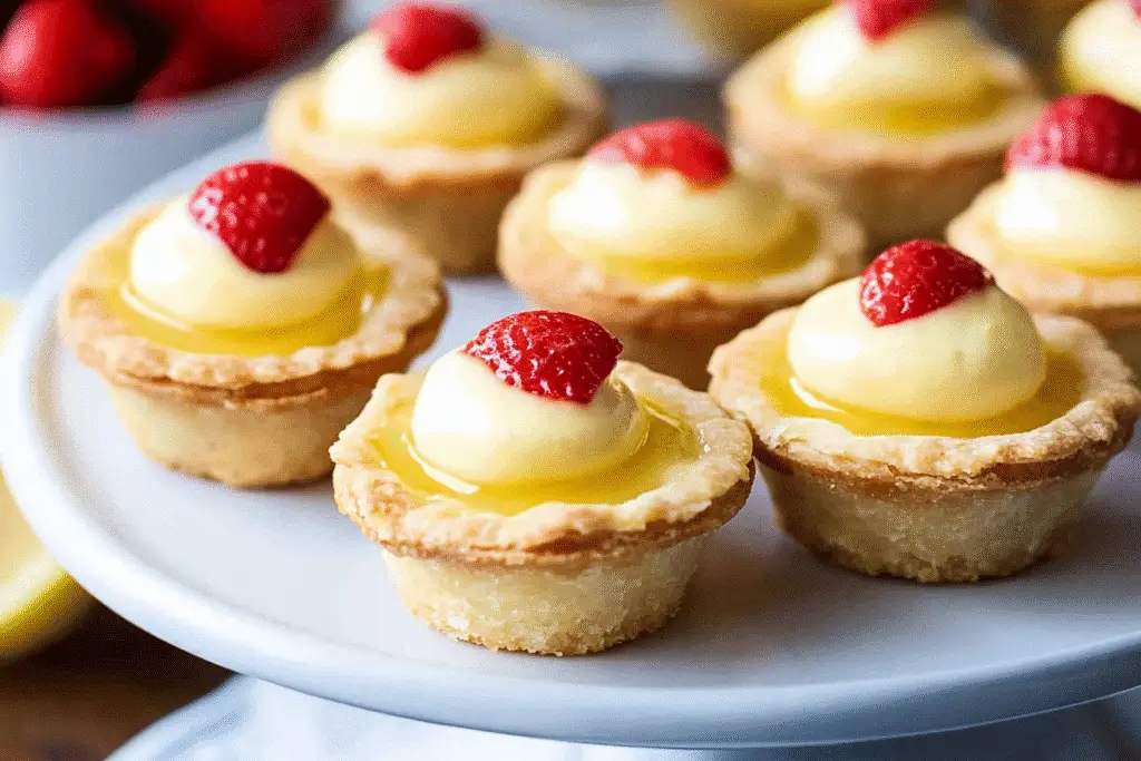 Lemon Curd Tartlets Recipe