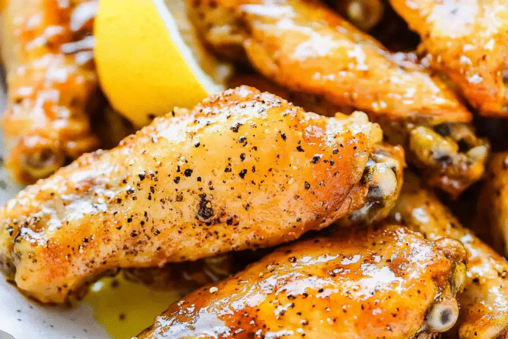 Lemon Pepper Chicken Wings