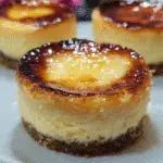 Mini Creme Brulee Cheesecake