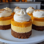 Mini Pumpkin Cheesecakes