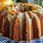 Moist Pumpkin Rum Bundt Cake with Irresistible Glaze