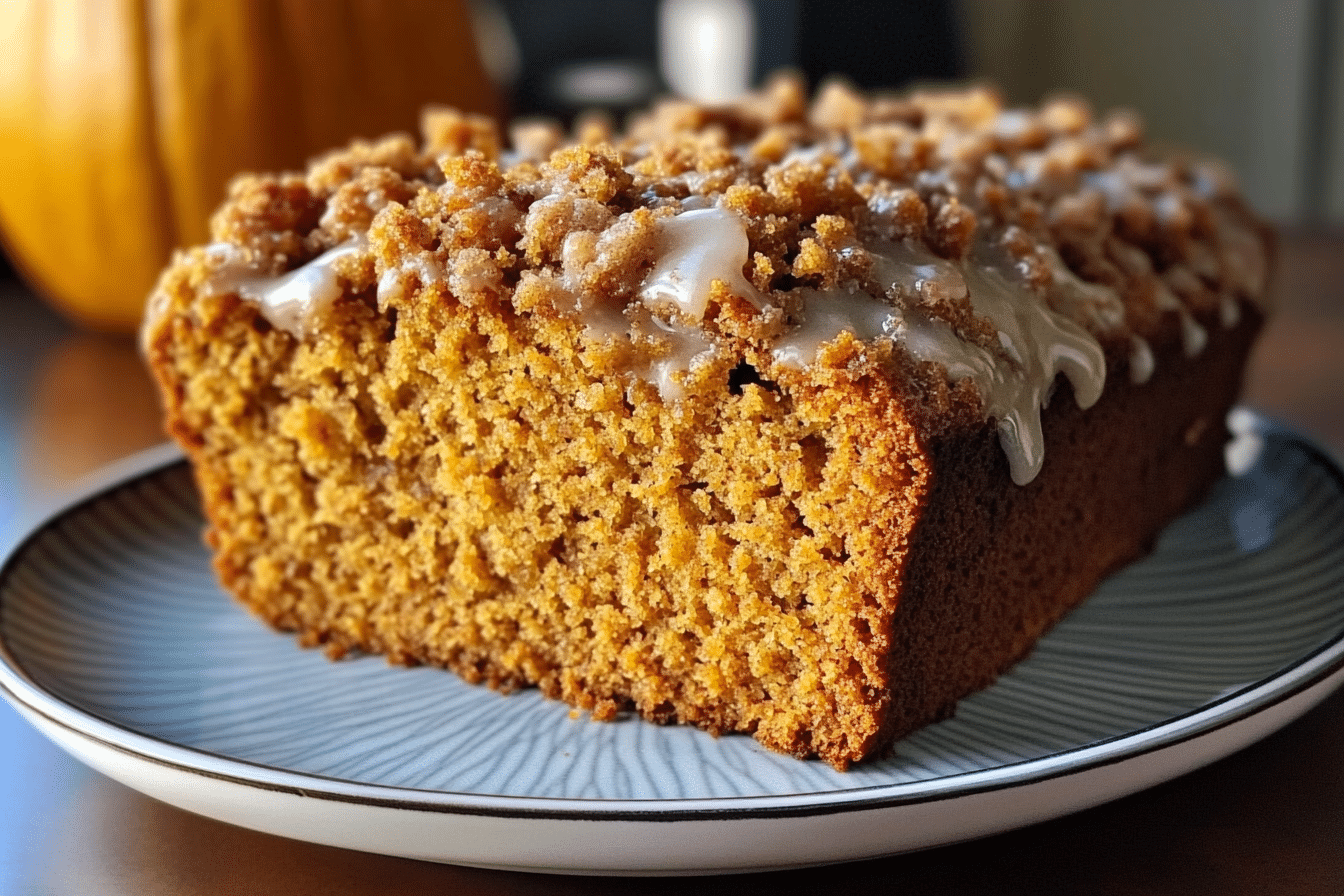 Moist Pumpkin Streusel Bread