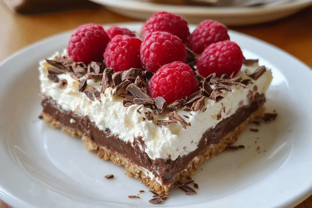 Raspberry Chocolate Lasagna