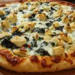 Spinach Artichoke Pizza