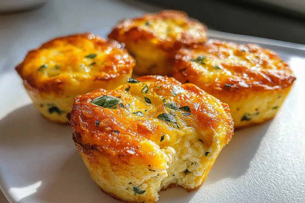 10g Protein Cottage Cheese Egg Bites
